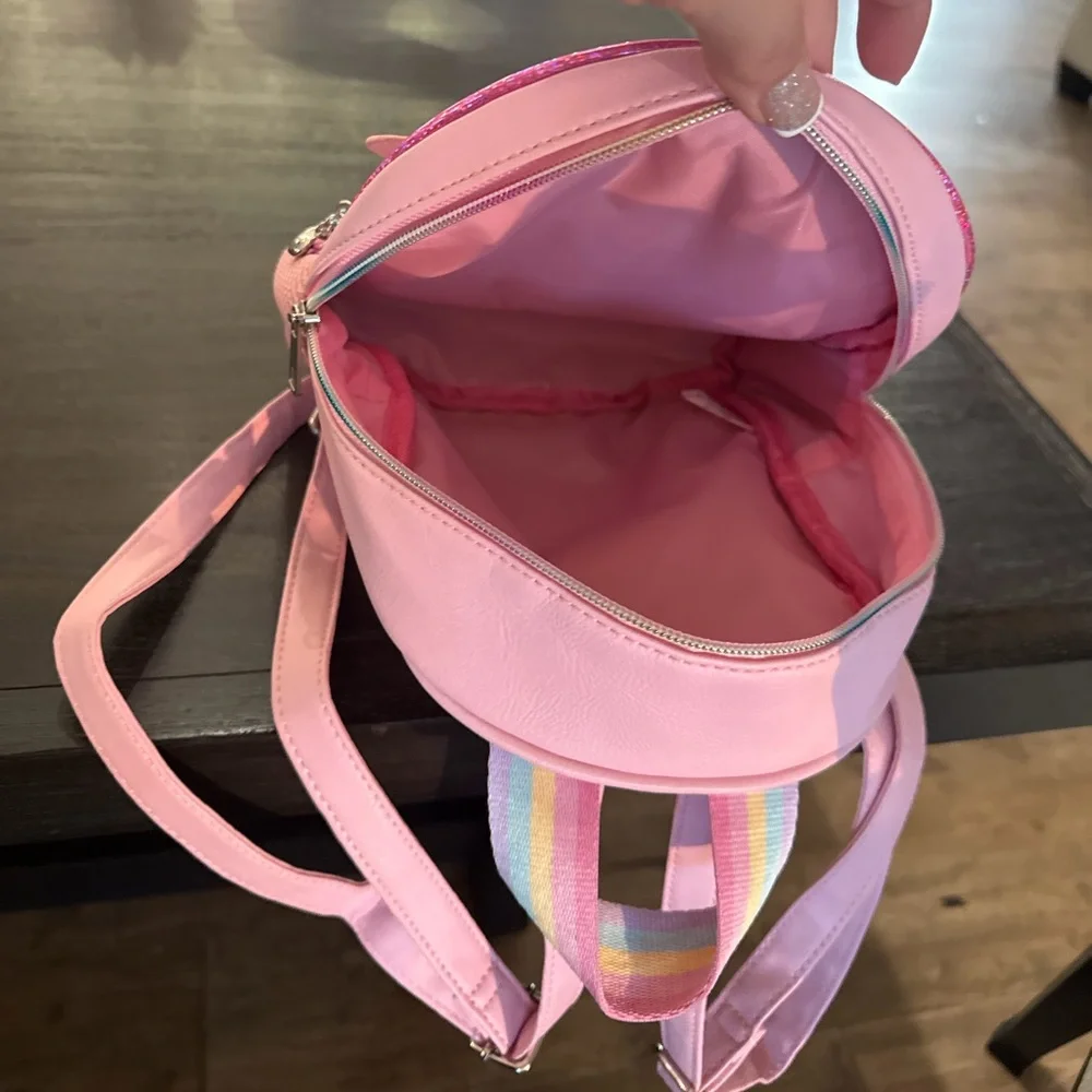 Unicorn Girls Pink Backpack